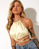 Immagine di Lovia Crop Top in satin Buttercream