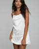 Immagine di Lucille Slip Dress in raso Bone