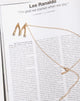 Immagine della collana in oro Lettera M