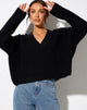 Immagine di Mabel Jumper in maglia nera