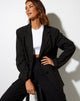 Immagine di Maiwa Blazer in gessato nero