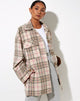 Immagine di Marcel Shirt in Big Check Pink White Tan