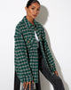 Immagine di Marcel Shirt in Check Nero e Verde