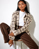 Immagine di Marcella Shirt in Check Light Tan