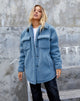 Immagine della camicia Marcella in Borg Slate Blue