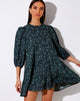 Immagine di Mareta Tea Dress in Mono Paisley Salvia