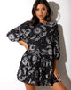 Immagine di Mareta Tea Dress in Night Sky Nero
