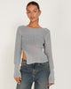 Immagine del maglione Mazie in grigio chiaro