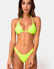 Immagine di Meeka Bikini Top in Neon Lime
