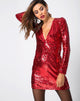 Immagine di Meli Fishcale in Sequin Ruby