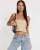 immagine di Merita Crop Top in ecrù