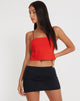 immagine di Merita Crop Top in rosso