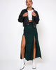 Immagine di Mica Maxi Gonna in 90s Zebra Verde Foresta