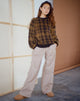immagine di Mihail Knitted Jumper in nero marrone