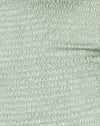 Raso martellato color verde mare