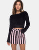 Immagine di Mini Broomy Skirt in Campbell Stripe