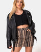 Immagine di Mini Broomy Gonna in Mix Stripe Brown