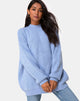 Immagine di Mody Jumper a coste blu