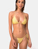 Immagine di Mone Bikini Top in Golden Glitter