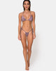 Immagine di Mone Bikini Bottom in Gunmetal Glitter