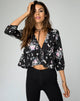 Immagine di Mosca Plunge Top in Flower Girl