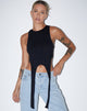 Immagine di Ursula Gilet Top in Lycra Nero