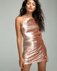 Immagine di Muse Dress in Champagne Sequin