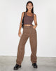 Immagine di Seam Parallel Jeans in Rich Brown