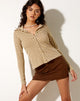 Immagine di Nanno Shirt in Wavy Checker Yellow