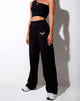 Immagine di Nattan Jogger in Nero Angel Embro in Verde Neon