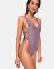 Immagine di Nishi, costume da bagno in glitter canna di fucile
