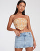 immagine di Nolda Crop Top in Ditsy Tangerine