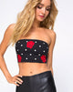 Immagine di Nolia Tube Top in Cuban Rose