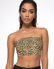 Immagine di Nolia Tube Top in Rar Leopard