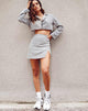 Immagine di Sheny Mini Gonna in Gingham Crema