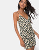Immagine di Novia Slip Dress in Aster Nero