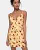 Immagine di Novia Slip Dress in Falling Rose Yellow