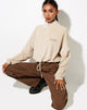 Immagine di Olini Maglione in beige neutro Saint Embro