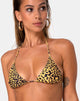 Immagine di Pami Bikini Top in Golden Cheetah