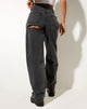 Immagine di Bum Rips Parallel Jeans in Black Wash