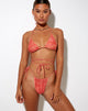 Immagine di Parmia Triangle Bikini Top in Summer Rays