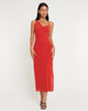 immagine di Pavira Maxi Dress in Argilla Rossa