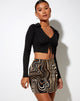 Immagine di Pelmo Mini Skirt in 70s Ripple