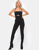 Immagine di Penold Unitard in nero con gancio argento