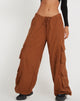immagine dei pantaloni Philia in marrone Bombay