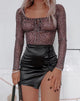 Immagine di Janina Top in maglia leopardata Rar