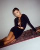 immagine di Modita Mini Dress in Lycra Nero