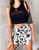 Immagine di Sheny Mini Gonna in Mini Mucca Bianco e Nero