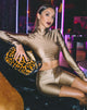 Immagine di Rhala Crop Top in nylon oro