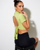 Immagine di Que Crop Top in Leaf Green